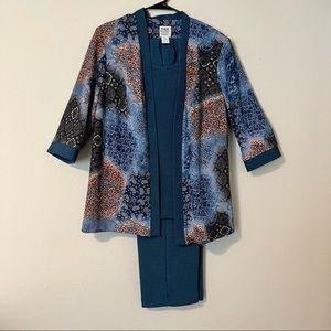 R&M Richards 2-Piece Pant Set